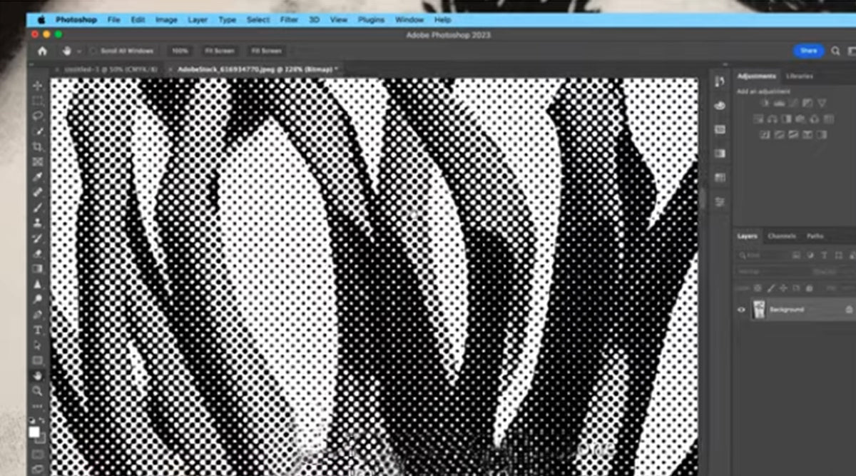 Preparing Artwork in Adobe Photoshop for Screen Printing Halftones