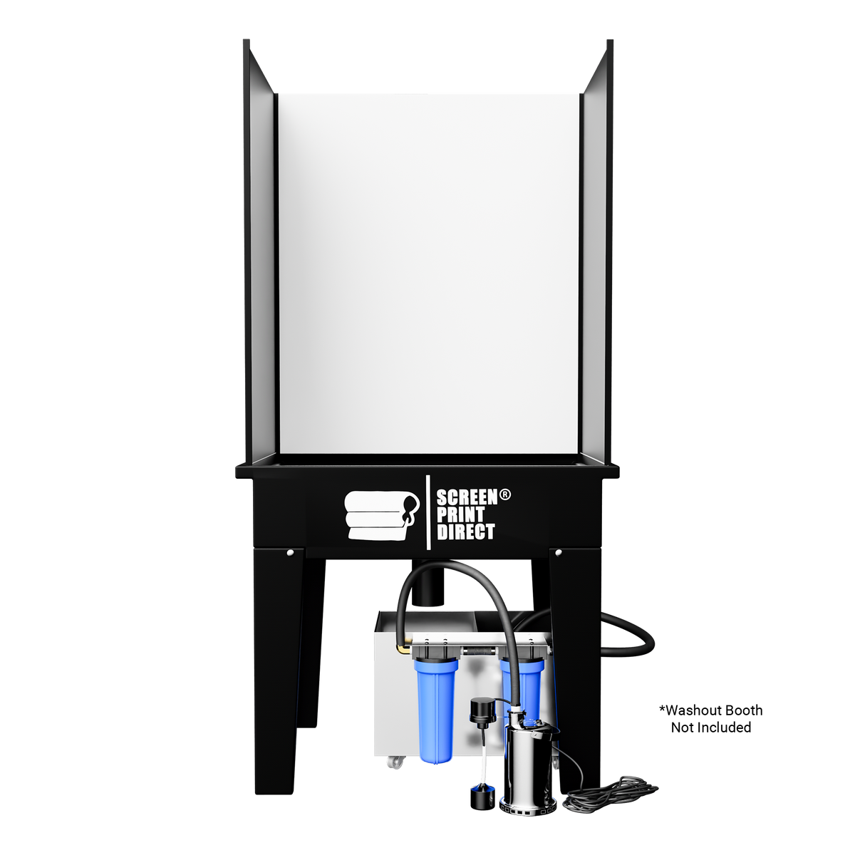 Ecotex® Washout Booth Filtration System - ScreenPrintDirect