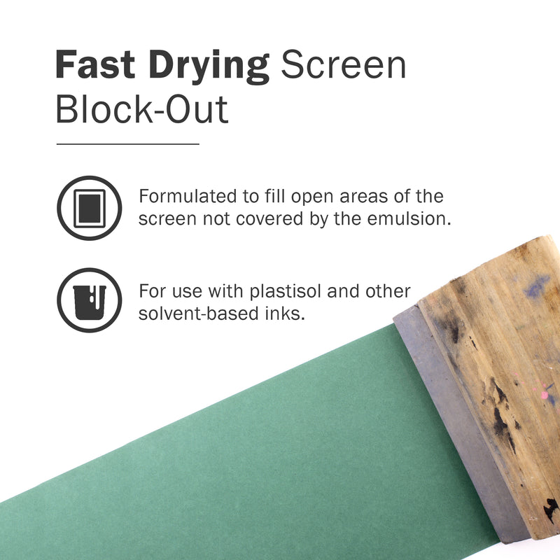Ecotex® SR Liquid Tape - Solvent Resistant Block Out - ScreenPrintDirect