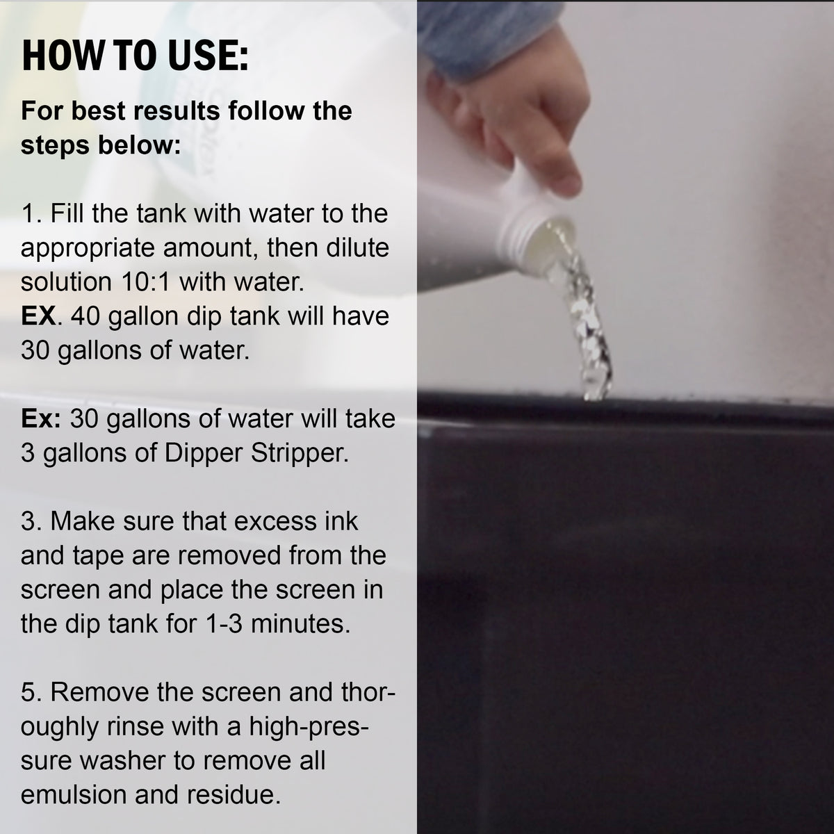 Ecotex® Screen Printing Dip Tank Solution - ScreenPrintDirect