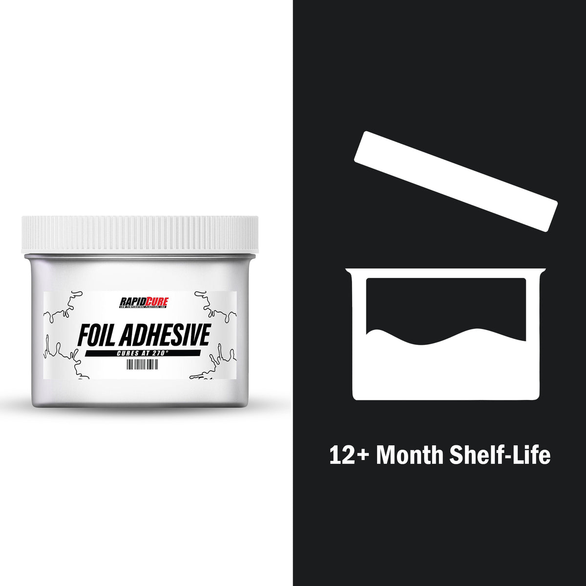 Rapid Cure Screen Printing Foil Adhesive - ScreenPrintDirect