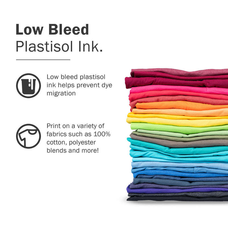 Rapid Cure Teal Screen Printing Plastisol Ink - ScreenPrintDirect