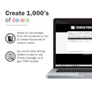 Ecotex® Water Based Screen Printing Ink Kit - 14 Colors - Screen Print Direct