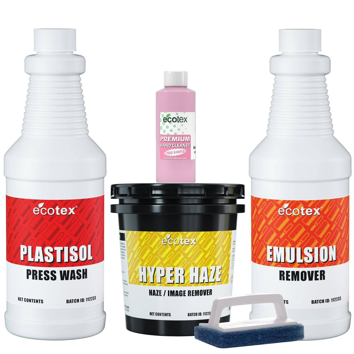 Ecotex® Screen Printing Plastisol Chemistry Kit - Screen Print Direct
