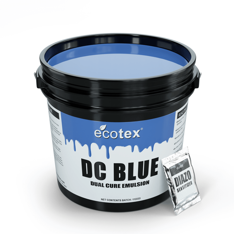 Screen Print Direct Emulsion Ecotex® Dual Cure Blue Emulsion
