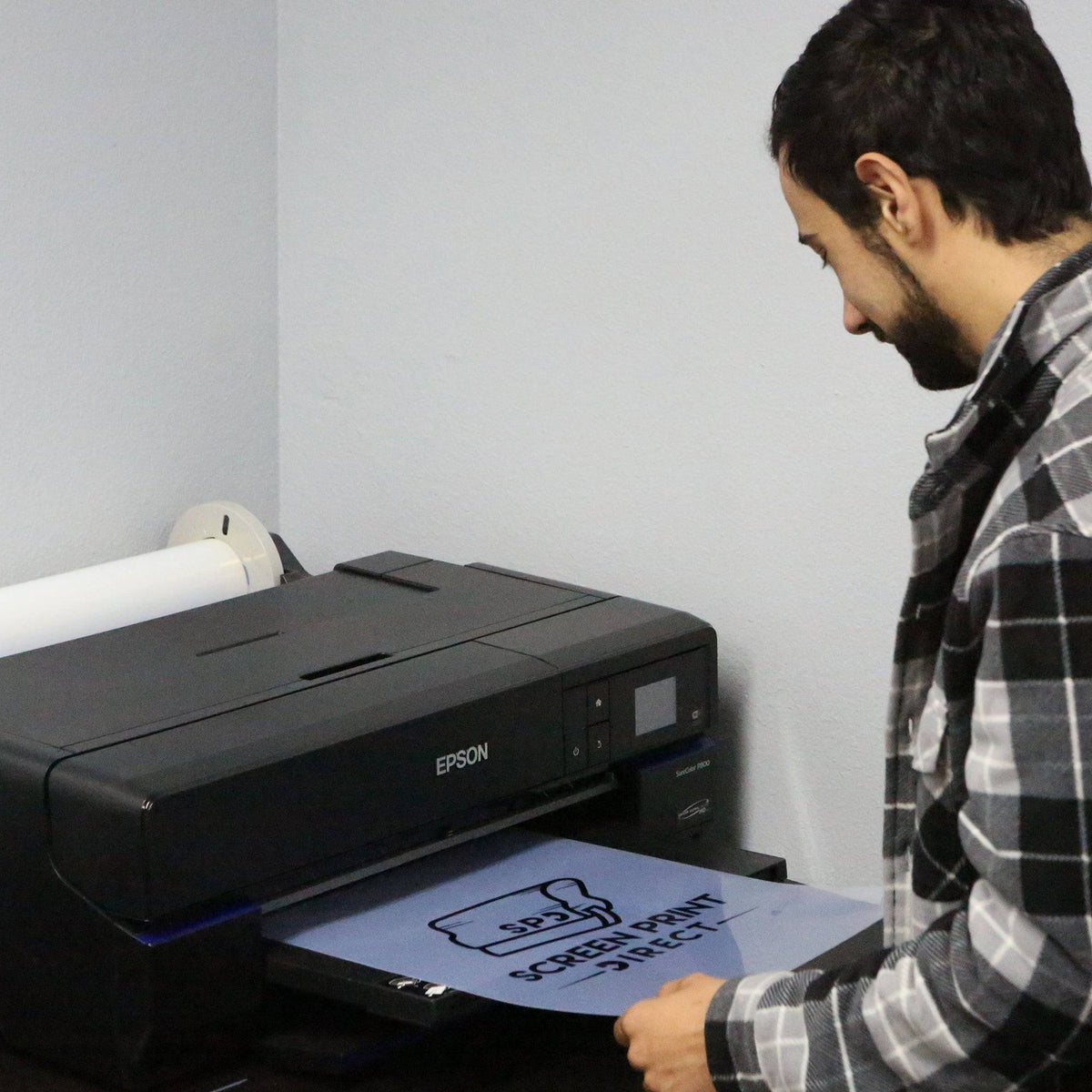 Waterproof Inkjet Film Roll - 4 Pack - Screen Print Direct
