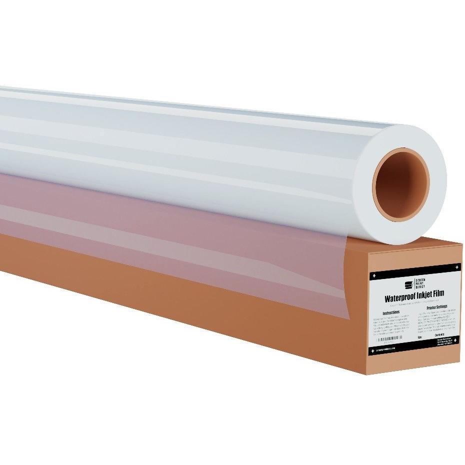 42" x 100' Waterproof InkJet Film Roll - Screen Print Direct