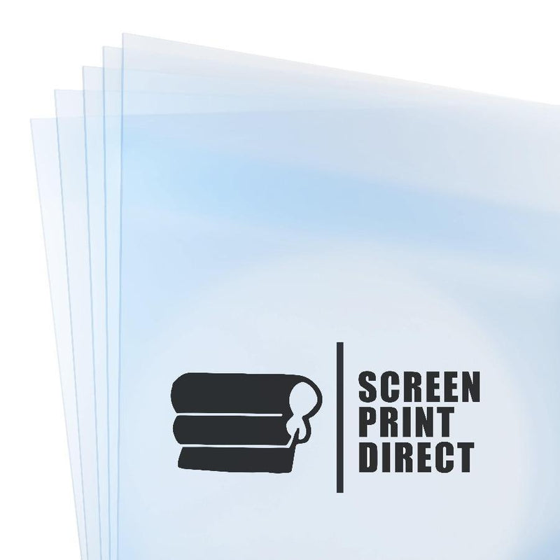 8.5" x 11" Waterproof Inkjet Film Sheets - Screen Print Direct