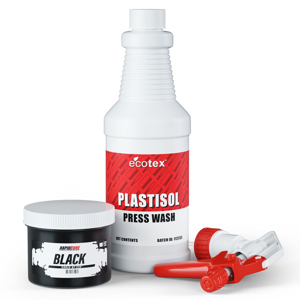 Rapid Cure Ink & Press Wash Bundle - Screen Print Direct