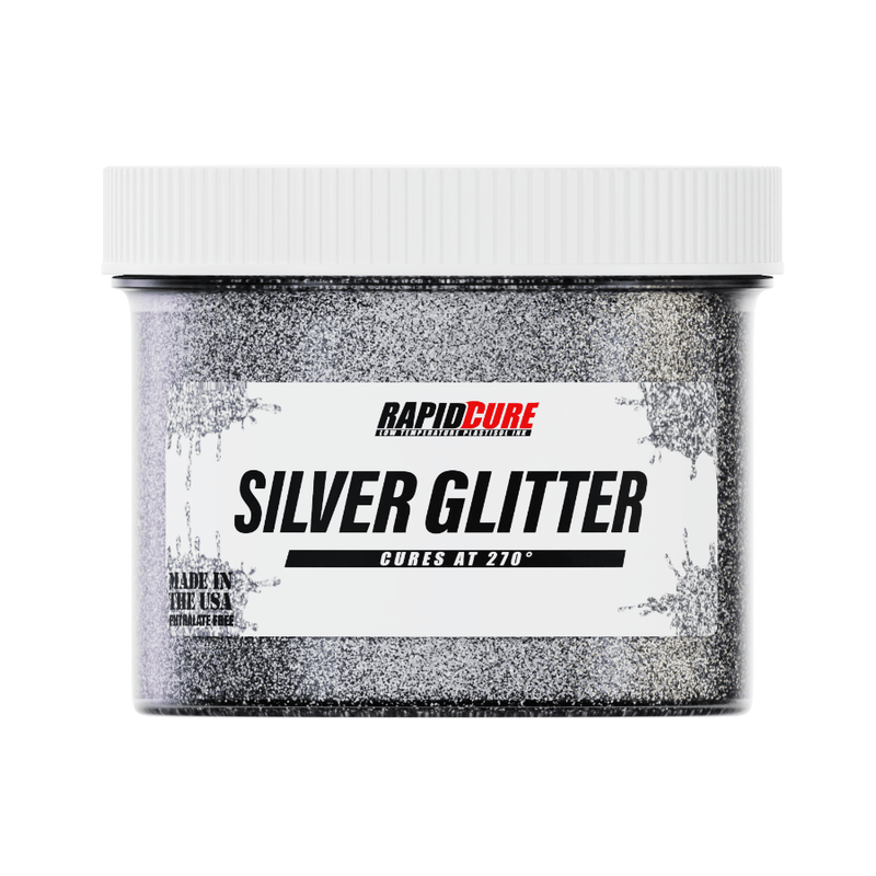 Rapid Cure Silver Glitter