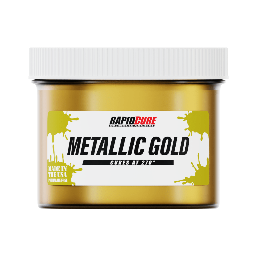 Metallic gold paint