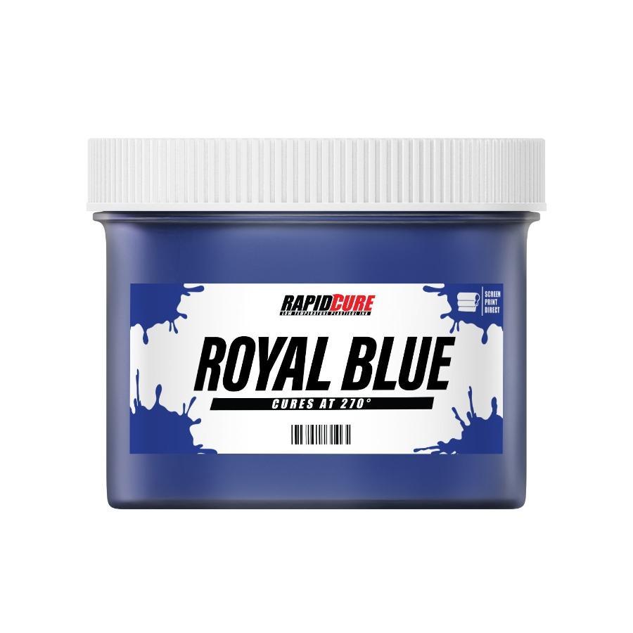 Screen Print Direct Rapid Cure Screen Printing Ink Blue (Pint - 16oz.) - Plastisol Ink for Screen Printing Fabric - Low Temperature Curing