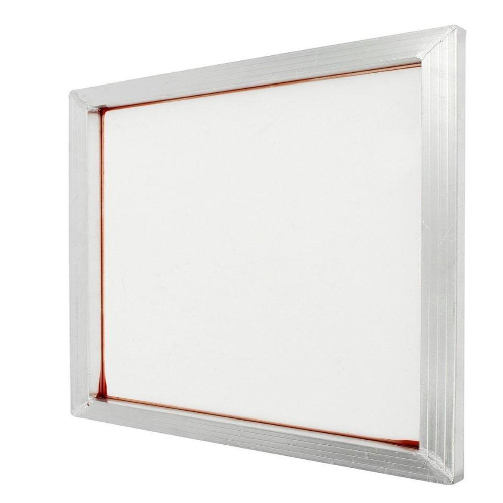 Aluminum Screen Printing Screens, Size 8X 10 Inch Pre-Stretched Silk Screen  Frame (110 White Mesh) - China 8X10 Frame, 110 Mesh Frame