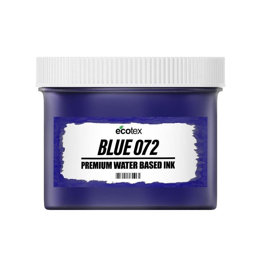 Ecotex® Water Based Screen Printing Ink Blue 072 - Screen Print Direct