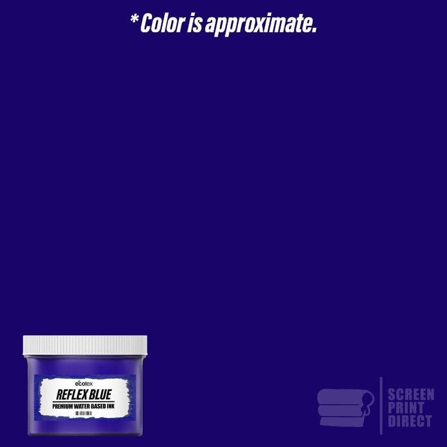 Ecotex® Water Based Ink Reflex Blue - Screen Print Direct