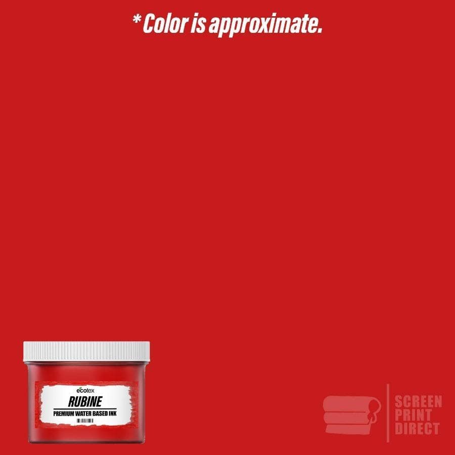 Ecotex® Water Based Screen Printing Ink Rubine - Screen Print Direct