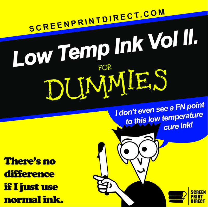 Low Temperature Cure Plastisol inks - Screen Print Direct