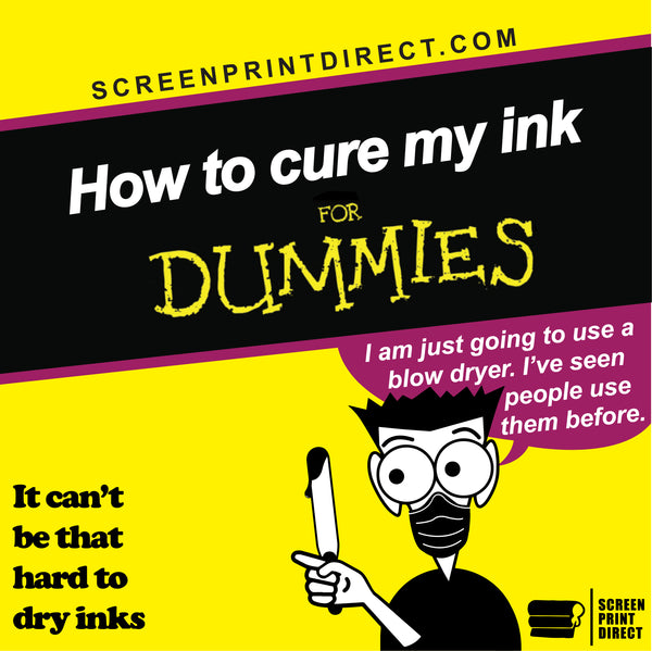 Ink Curing 101 - How to Cure Screen Printing Inks