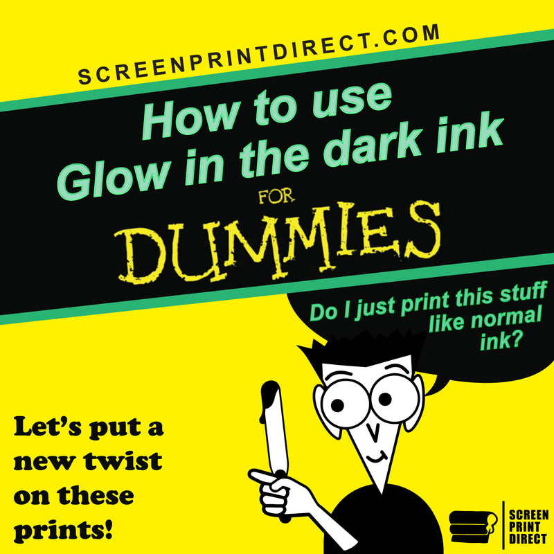 How to Screen Print with Glow in the Dark Ink