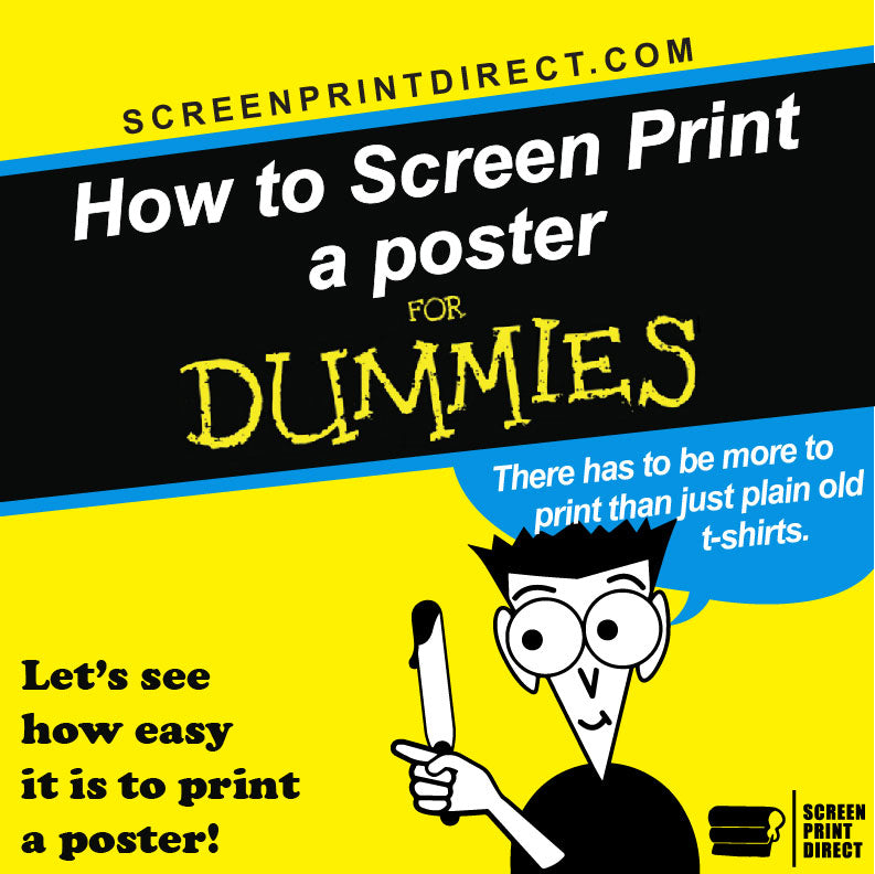 How to Screen Print a Poster for Beginners