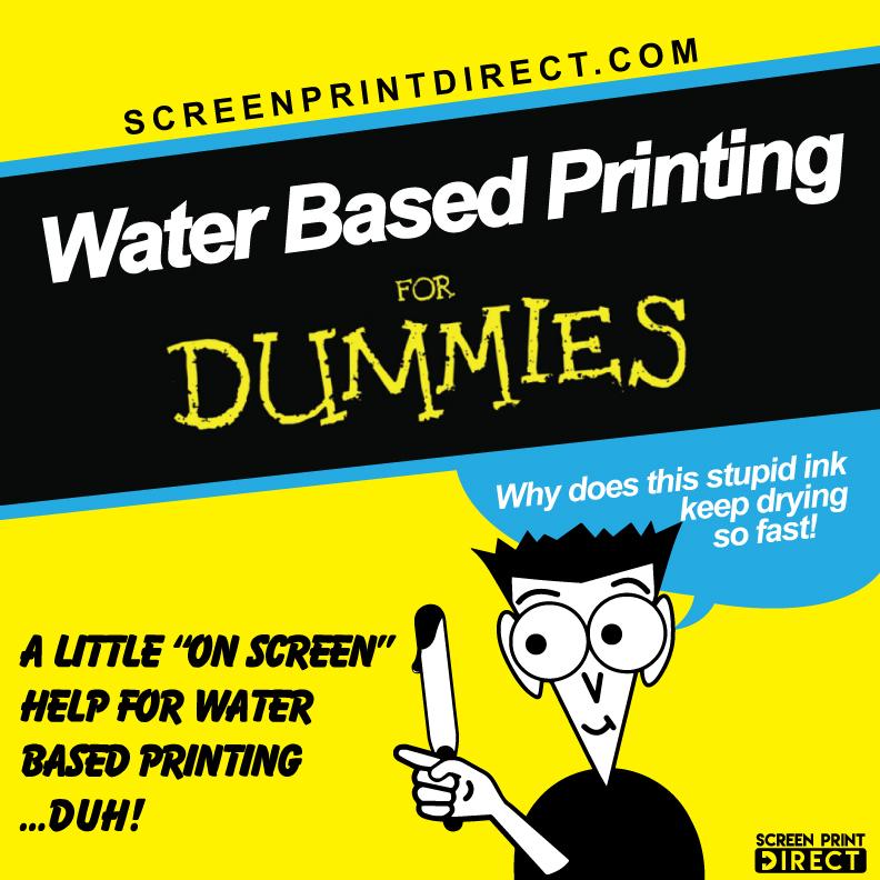 Water Based Ink 101 - Screen Print Direct