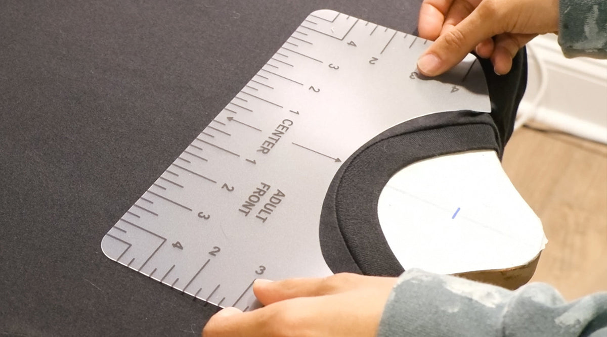 How to Position Designs on T-Shirts with an Alignment Tool