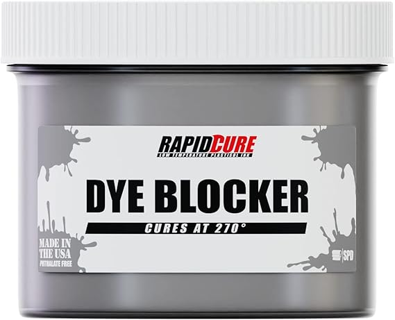 Rapid Cure Screen Printing Dye Blocker