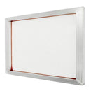 40 Mesh White 23" x 31" Aluminum Screen Printing Frame - ScreenPrintDirect
