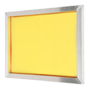 230 Mesh Yellow 23" x 31" Aluminum Screen Printing Frame - ScreenPrintDirect