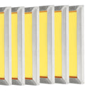 230 Mesh Yellow 23" x 31" Aluminum Screen Printing Frame - ScreenPrintDirect
