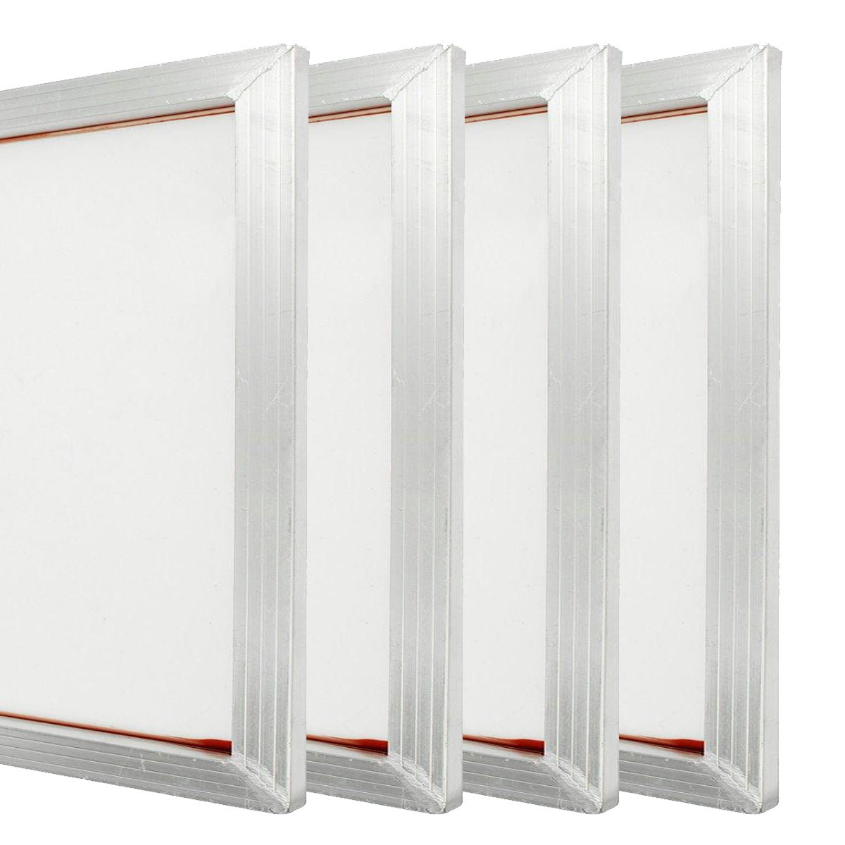 40 Mesh White 23" x 31" Aluminum Screen Printing Frame - ScreenPrintDirect