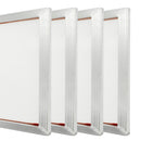 40 Mesh White 23" x 31" Aluminum Screen Printing Frame - ScreenPrintDirect