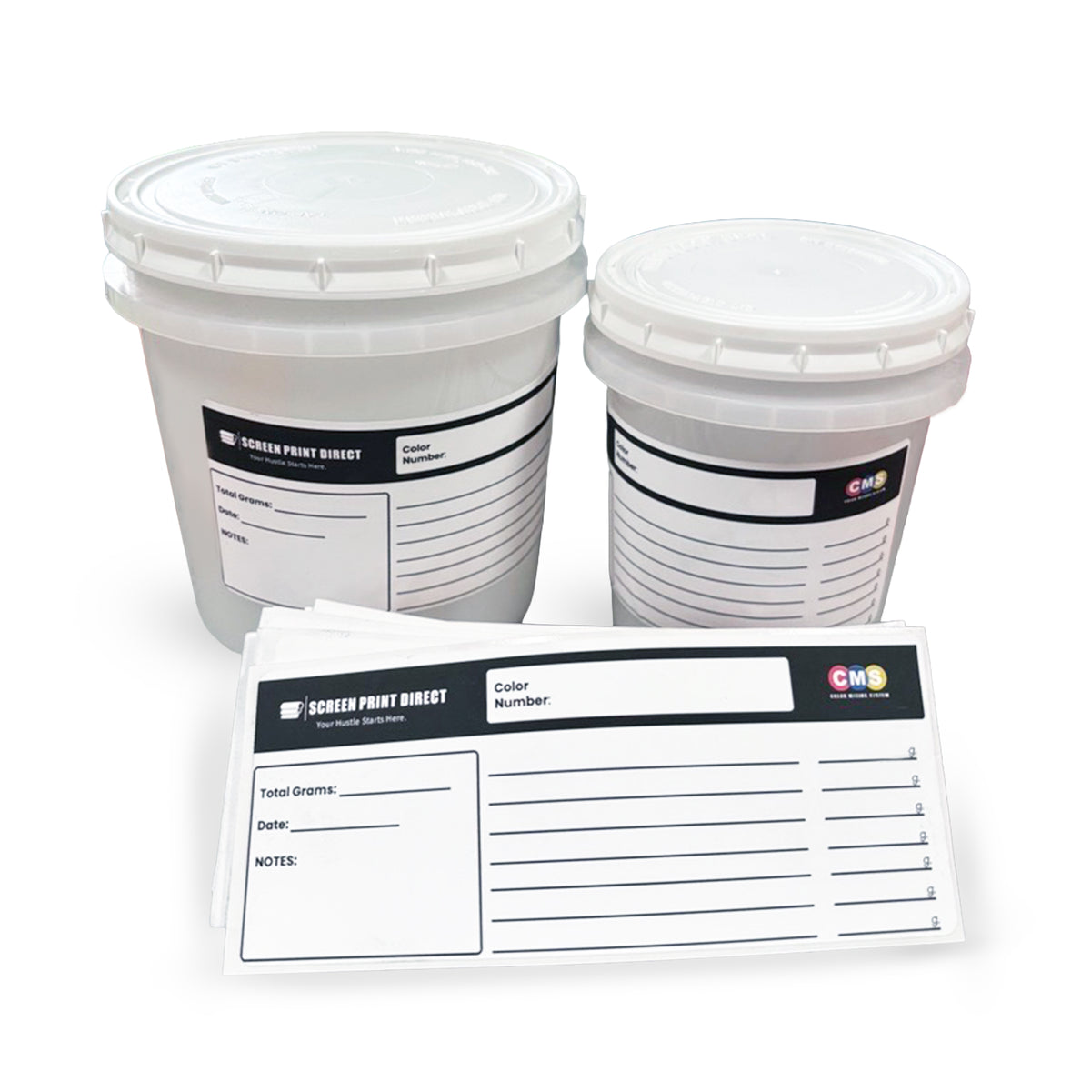 Color Mixing Labels - Digital Download - ScreenPrintDirect