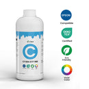 Ecotex® Cyan DTF Ink - 1 Kg. (870ml) - ScreenPrintDirect