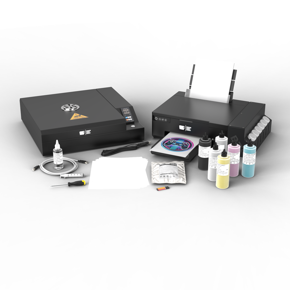 A4 DTF Printer and Oven Set - ScreenPrintDirect