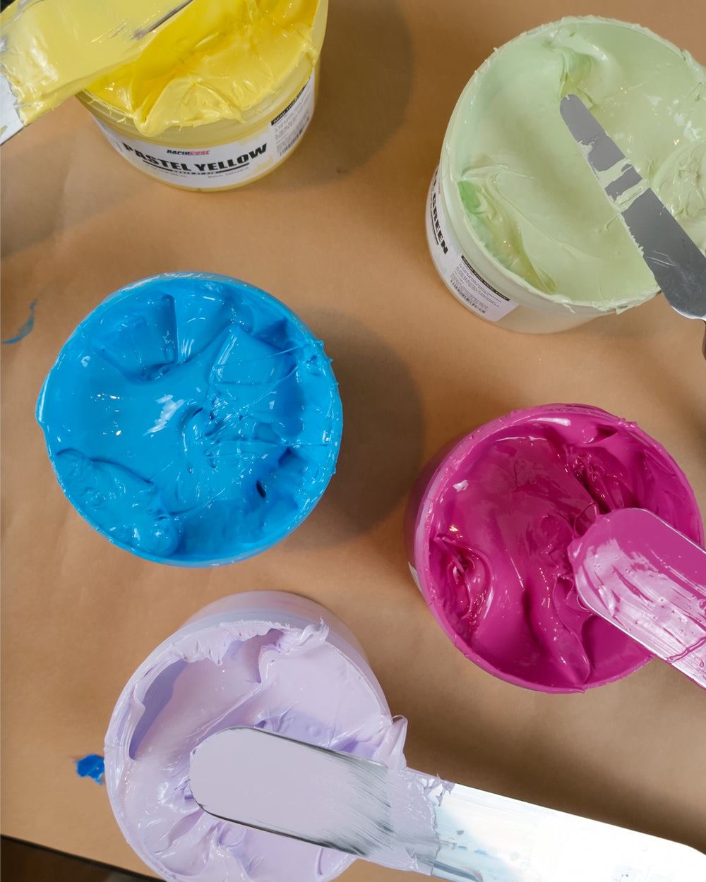 Rapid Cure Sky Blue Plastisol Ink -Screen Printing Ink - Plastisol
