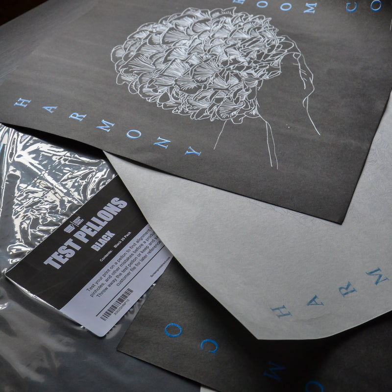 Screen Printing Test Pellons 15" x 15" - 25 Pack