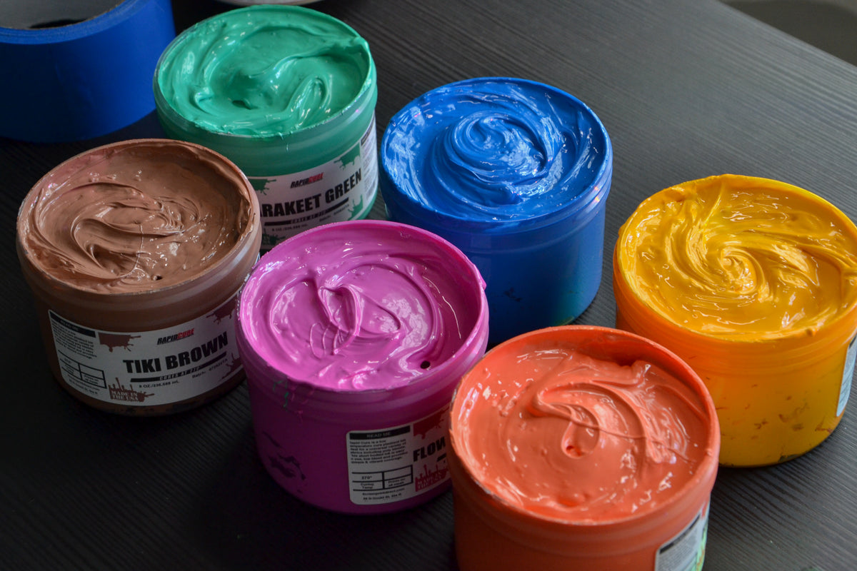 Rapid Cure Tropical Collection Screen Printing Plastisol Ink Kit - ScreenPrintDirect