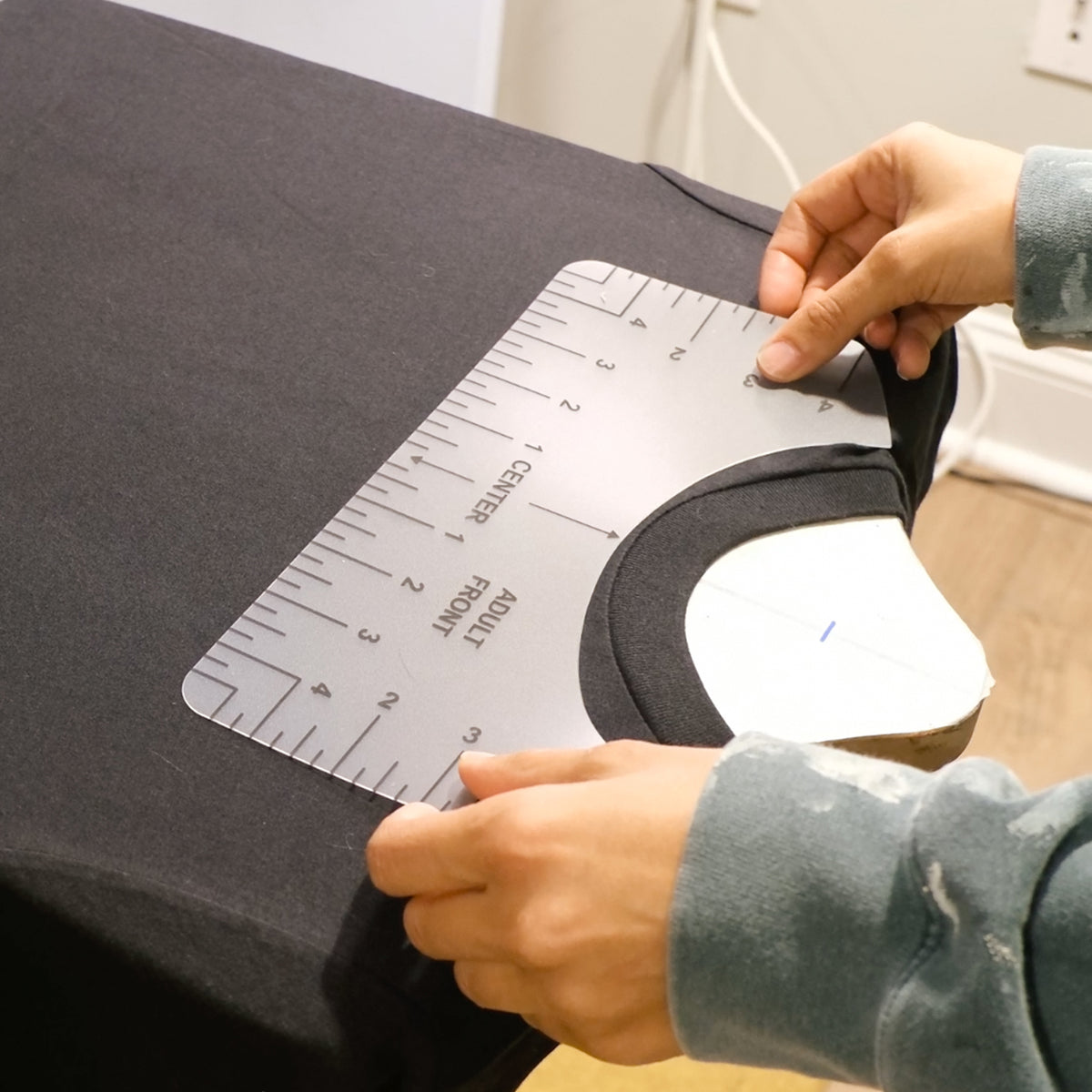 T-Shirt Alignment Ruler Set - ScreenPrintDirect