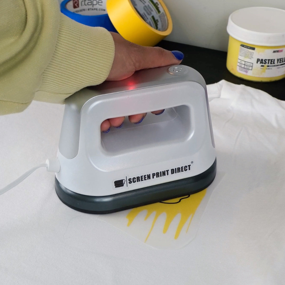 Mini Heat Press - 6.7" x 3.4" - ScreenPrintDirect