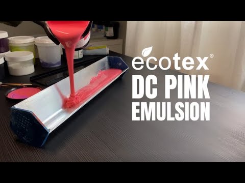Ecotex PWR Screen Printing Emulsion (Pint - 16oz.) Pre - Sensitized Photo  Emulsion for Silk Screens and Fabric - For Screen Printing Plastisol Ink  and