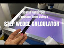 Screen Printing Exposure Calculator