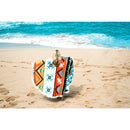 The Hippy Nest - Round Beach Towel with Fringe - ScreenPrintDirect