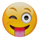 The Nice Bum - Round Emoji Beach Towel - ScreenPrintDirect