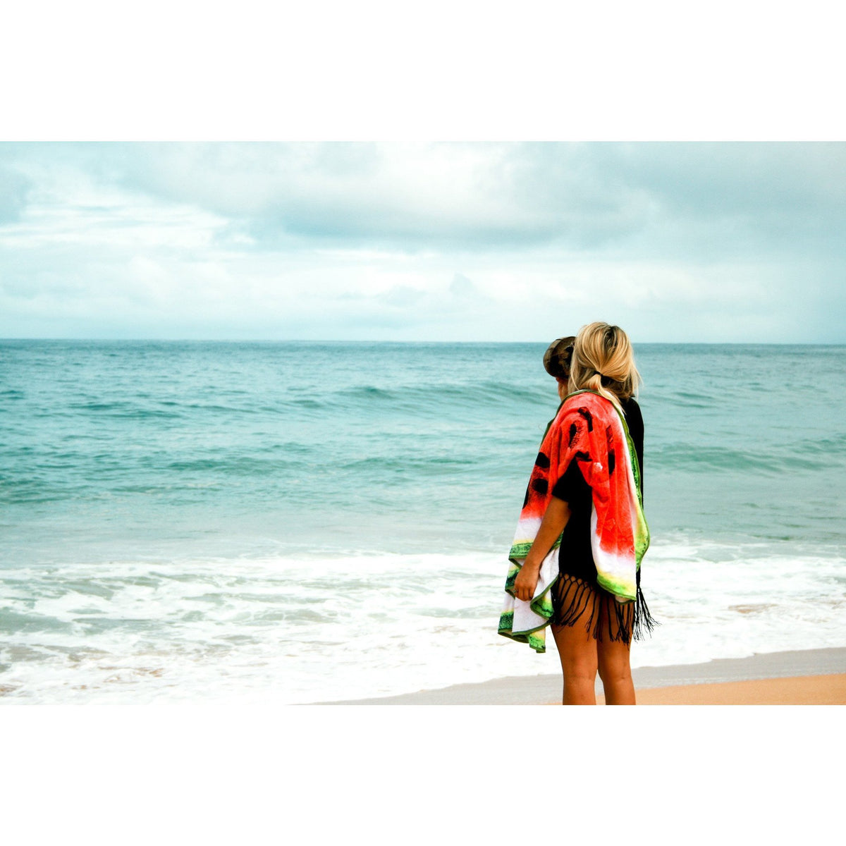 The Round-O-Melon - Round Watermelon Beach Towel - ScreenPrintDirect