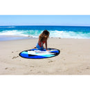 The Sierra Gypsy - Round Beach Towel with Fringe - ScreenPrintDirect
