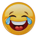 The Silly Sailor - Round Emoji Beach Towel - ScreenPrintDirect