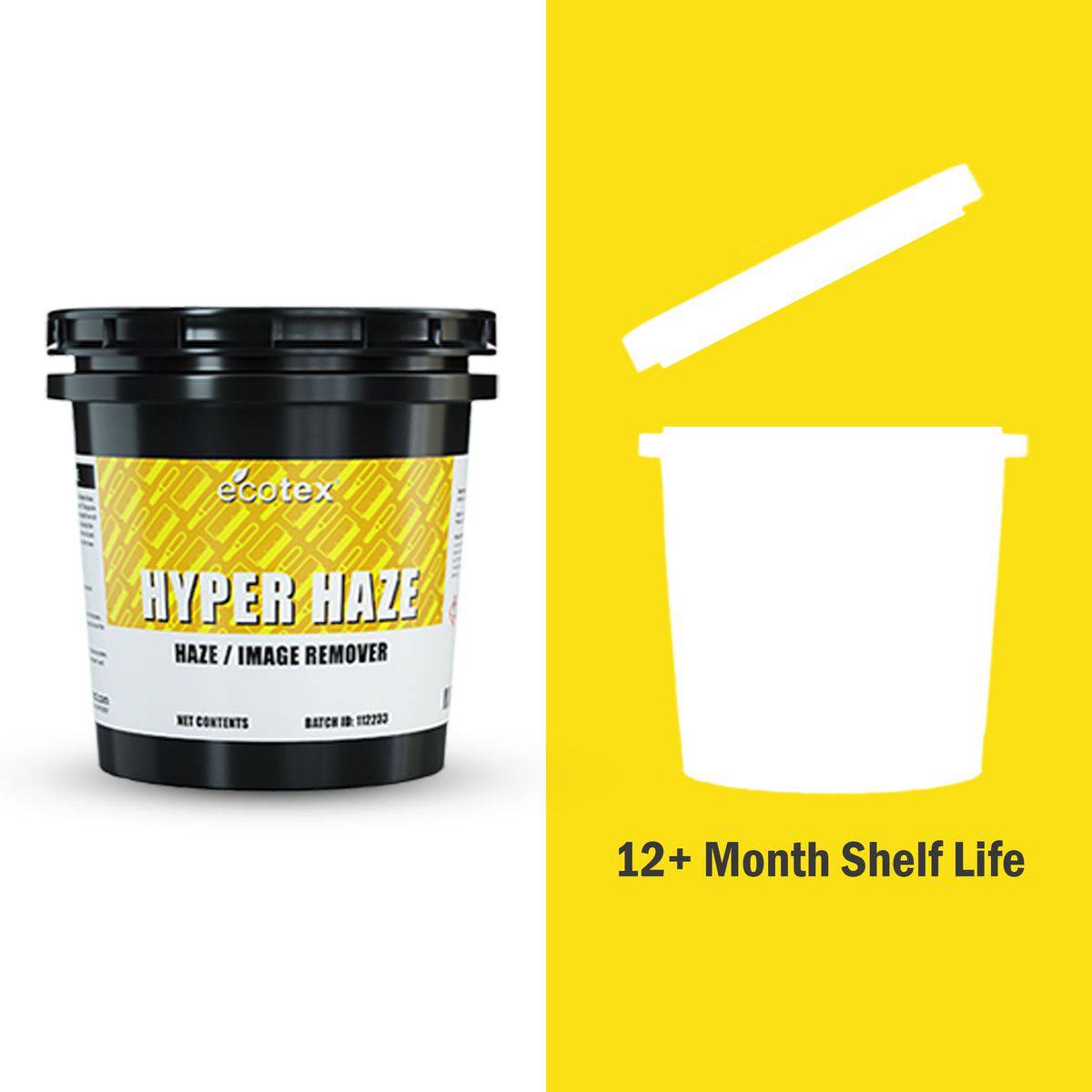 Ecotex® Hyper Haze Degreaser- Ghost Remover – Screen Printing Supplies