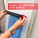 Ecotex Black Aluminum Emulsion Scoop Coater 15" - ScreenPrintDirect