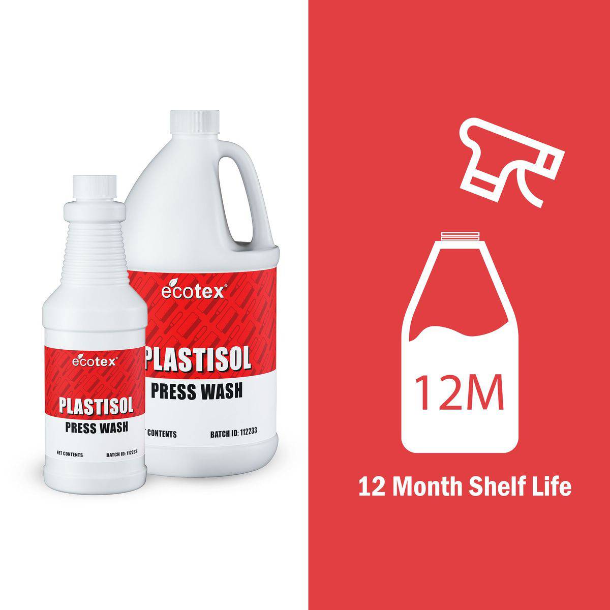 Ecotex® Screen Printing Plastisol Press Wash - Screen Print Direct